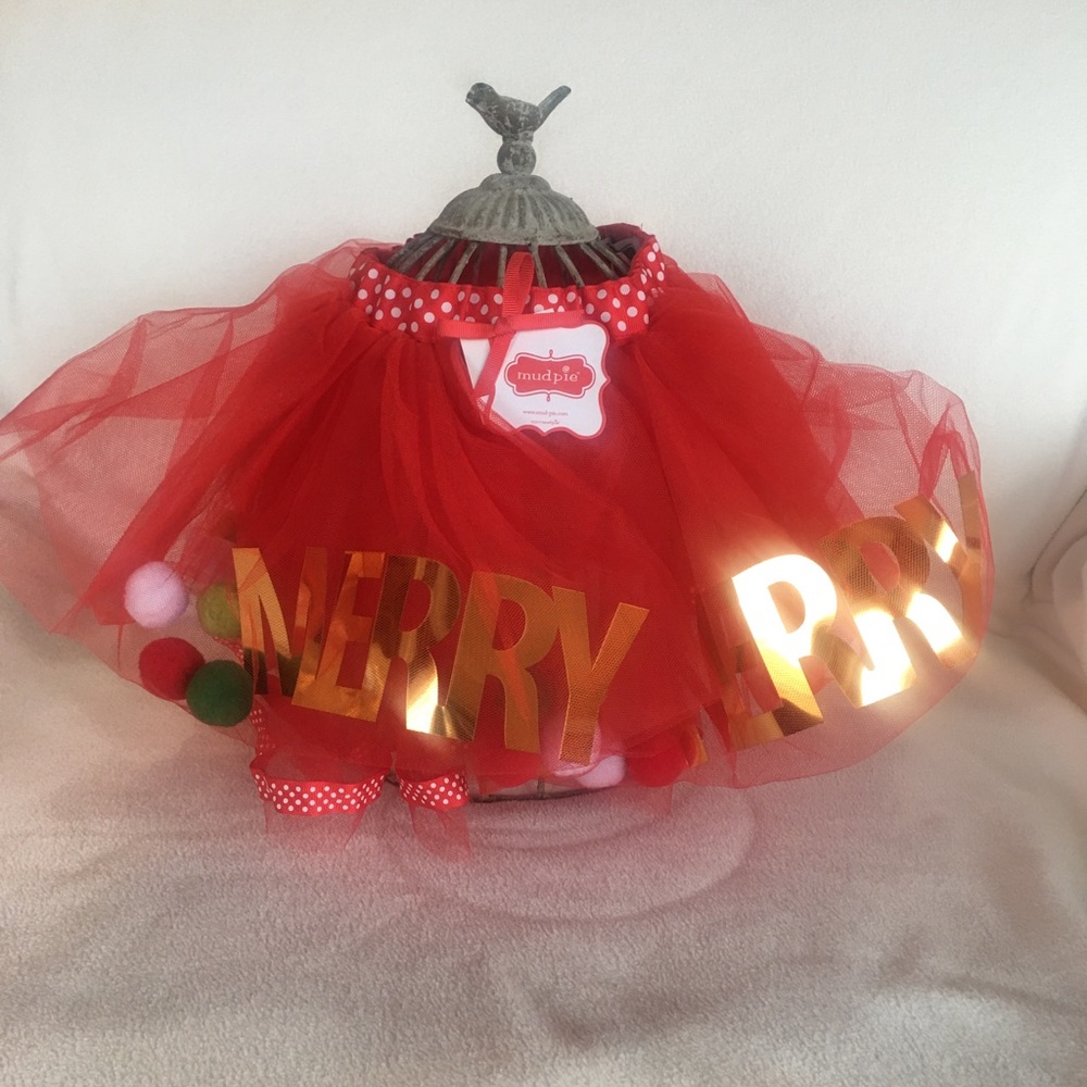 Mud Pie Christmas tutu